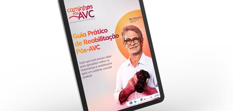 “Guia Prático de Reabilitação Pós-AVC” traz informações centrais para quem teve AVC ou é cuidador
